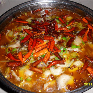 红火水煮鱼