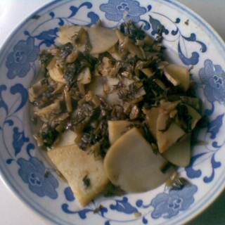 雪里蕻炒土豆片