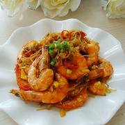 咖喱粉丝虾