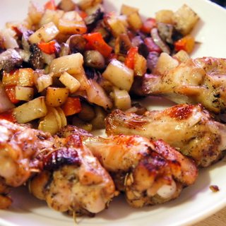 柠檬香草烤鸡翅