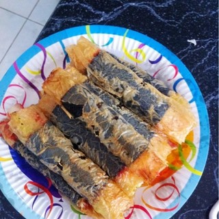 海虾海苔腐皮卷