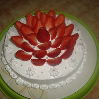 草莓奶油蛋糕