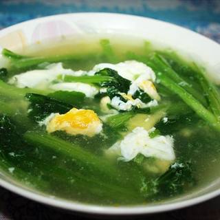 咸蛋芥菜汤