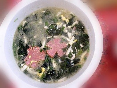 菠菜豆腐汤