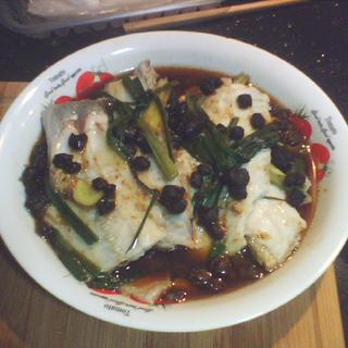 清蒸豆豉鱼排