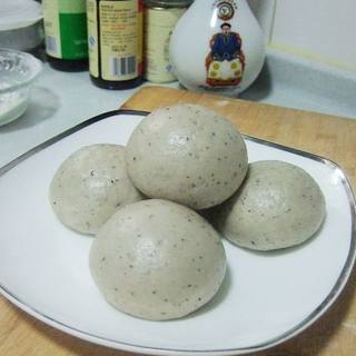 黑豆渣馒头