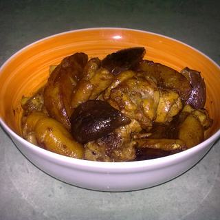 酱焖鸡肉