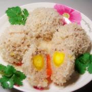 糯米咸蛋黄肉丸