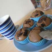 葡萄干巧克力玛芬