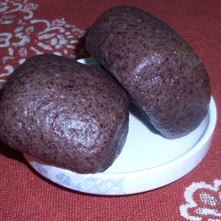 黑米馒头