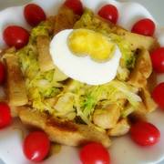 【花样包菜】--包菜炒馍片