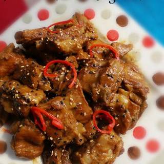 花生酱可乐排骨