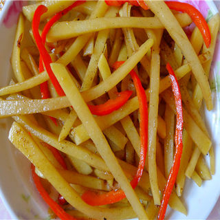 菜椒炒土豆