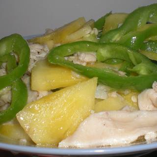 菠萝鸡柳