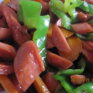 青椒香肠