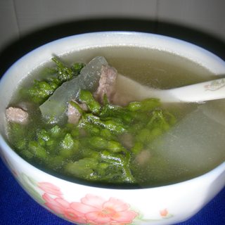 夜香花冬瓜瘦肉汤