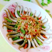 【夏日小涼菜】—涼拌鮮魷絲