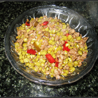 泡豇豆炒肉末