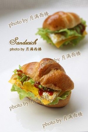 芝士鸡蛋三明治