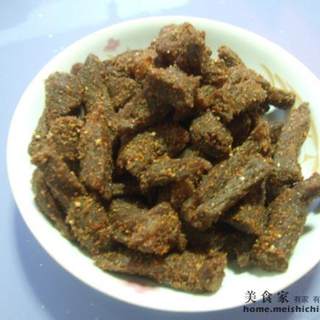 烤箱版风干牛肉干