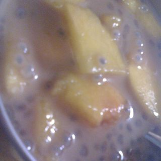 黄桃巧克力奶茶