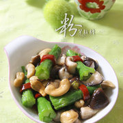 腰果香菇炒芥兰梗