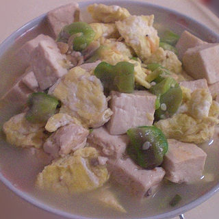 丝瓜豆腐