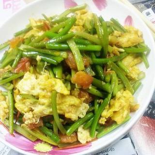 蒜薹番茄蛋