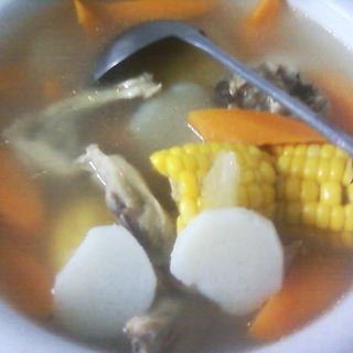 胡萝卜山药玉米汤