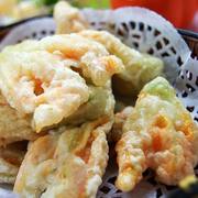 【徽菜】：炸瓜花