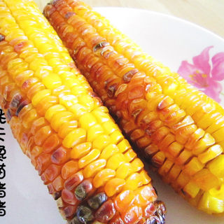 原味烤玉米
