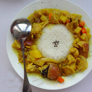 咖喱鸡饭