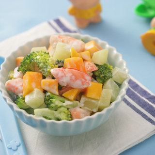 鲜芒什蔬鲜虾沙拉