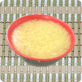 浓汤小米粥
