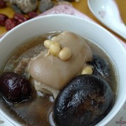 香菇黄豆煲猪手