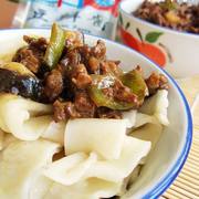 香菇牛肉炸酱面