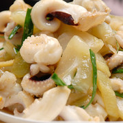 潮汕咸菜炒墨斗须