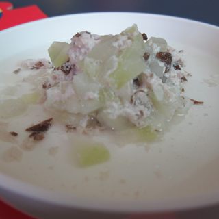 木耳西葫芦瘦肉汤