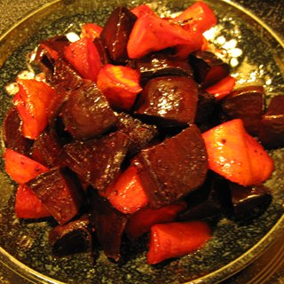 甜菜头胡萝卜沙拉