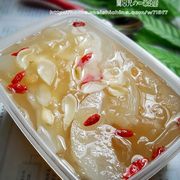 百合雪梨银耳羹