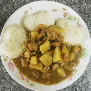 咖喱鸡肉饭