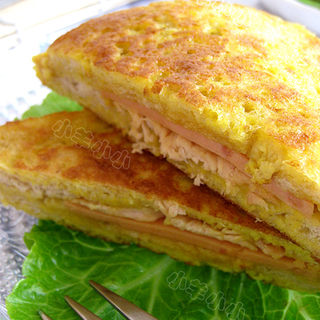 鸡肉火腿西多士