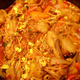 韩式炒辣鸡汤