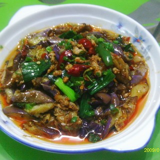 川味肉沫茄子