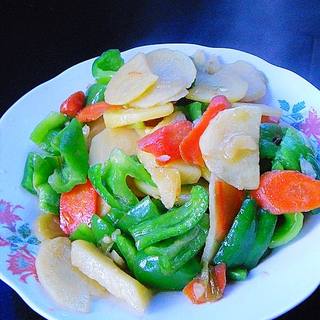 青椒胡萝卜土豆片