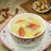 百合花白果糯米粥