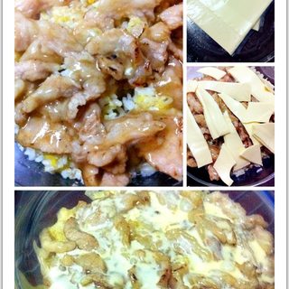 肉片芝士焗饭