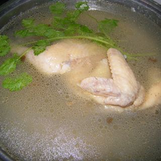 鸡汤火锅