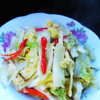 辣炒白菜条