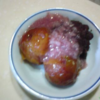 红豆山楂糯米冰